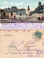 Ansichtskarte Wolkenstein Markt Und Straße 1907  - Wolkenstein