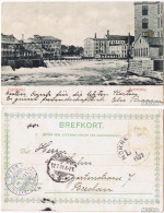 Postcard Norrköping Industrie-Anlagen (Fabriksbild) Gel. 1901 1901 - Suède