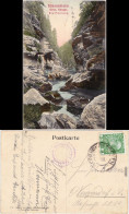 Postcard Jonsdorf (CZ) Janov Edmundsklamm 1908  - Tchéquie
