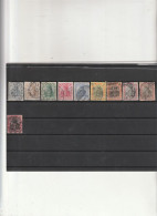 103-Deutsche Reich Empire Allemand N°66 > 75 - Used Stamps