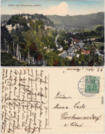 Ansichtskarte Oybin Vom Schuppenberg Gesehen 1912  - Oybin