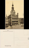 Postcard Posen Poznań Rathaus Und Geschäftshaus 1935  - Pologne