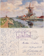 Ansichtskarte  Windmühle Und Schaafe 1917 - 1900-1949