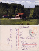 Ansichtskarte Bad Wörishofen Café Zillerthal 1921 - Bad Woerishofen