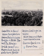 Ansichtskarte Königsbrück Kinspork Blick über Die Stadt 1939  - Königsbrück