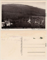 Postcard Bad Flinsberg Świeradów-Zdrój Kurhaus Und Heufuderbaude 1925 - Schlesien