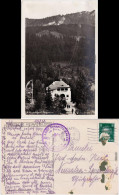 Ansichtskarte Garmisch-Partenkirchen Kreuzeckbahn Talstation 1928 - Garmisch-Partenkirchen