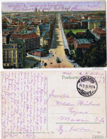Ansichtskarte Karlsruhe Panorama Von Der Bernharduskirche 1915 - Karlsruhe