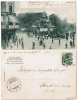 Ansichtskarte Hannover Georgstraße Mit Cafe Kasten Und Cafe Kröpcke 1903 - Hannover