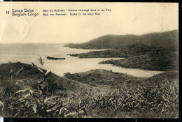 Carte Avec Vue N° 43 - 18 - Baie De Mobimbi - Cratère Immergé Dans Le Lac Kivu - Obl. 25/01/1913 - Postwaardestukken