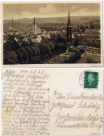 Ansichtskarte Ostritz (Oberlausitz) Wostrowc Panorama - Ansicht - Foto AK 1929 - Ostritz (Oberlausitz)