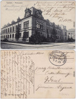 Ansichtskarte Krefeld Crefeld Webeschule 1907 - Krefeld