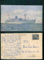 BARCOS SHIP BATEAU PAQUEBOT STEAMER [ BARCOS # 05115 ] - PORTUGAL COMPANHIA COLONIAL NAVEGAÇÃO PAQUETE MOÇAMBIQUE 1959 - Passagiersschepen