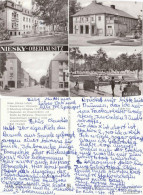 Niesky Niska Mehrbildkarte Ua Krankenhaus, Neubauten Am Zinzendorfplatz 1983 - Niesky