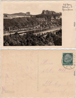 Foto Ansichtskarte Postelwitz Bad Schandau Blick Auf 1934 - Bad Schandau