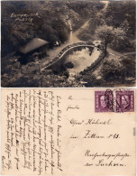 Aussig Ústí Nad Labem Böhmen Bohemia  Blick Auf Den Lumpepark Fotokarte 1936 - Tchéquie