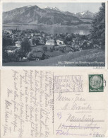 Ansichtskarte Tegernsee (Stadt) Mit Hirschberg Und Kampen 1935 - Tegernsee