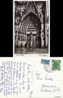 Ansichtskarte Köln Dom -Südportal 1953 - Köln