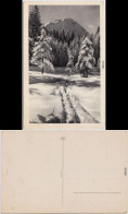 Ansichtskarte  Schnee In Den Bergen 1930  - Unclassified