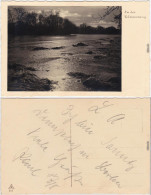 Ansichtskarte  Stimmungsbild: In Der Dämmerung, Ufer Und Bäume 1930  - Ohne Zuordnung