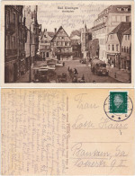 Bad Kissingen Marktplatz - Belebt, Tanklaster Und Geschäfte 1931  - Bad Kissingen
