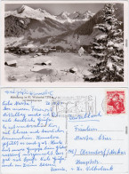 Mittelberg Winterbild Im Kl. Walsertal Mit Schafalpgruppe Fotokarte 1961 - Other & Unclassified