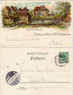 Leipzig Hallesches Pförtchen - Leipzig Am Ende Des 18ten Jhr. 1899  - Leipzig