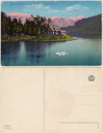 Cartoline Ritten Renon Haus Am Wolfsgrubensee 1914  - Other & Unclassified