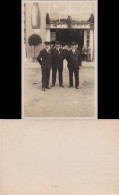 Ansichtskarte  Gruppe Herren In (ziviler) Uniform 1933 Privatfoto - Non Classés
