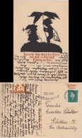  Das Erste Stille Glück Der Erden Nun Muss Es Doch Bald Frühling Werden 1931 - Silhouetkaarten