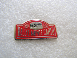 PIN'S       RALLYE MONTÉ CARLO  1994 - Rally