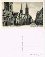 Ansichtskarte Kaiserslautern Stiftskirche Und Marktstraße 1939  - Kaiserslautern