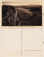 Bad Harzburg Rabenklippe Mit Blick Nach Dem Brocken Ansichtskarte  1928 - Bad Harzburg