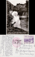 Krimml Mittlerer Krimmler Wasserfall Mit Gasthof Schönangerl Ansichtskarte 1964 - Autres & Non Classés