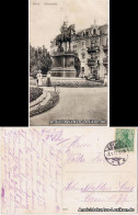 Ansichtskarte Erfurt Kaiserplatz Mit Denkmal 1913 - Erfurt