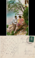 Ansichtskarte  Liebespaar Am See (colorierte Künstlerkarte) 1931  - Paare