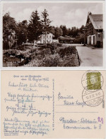 Ansichtskarte Langebrück-Dresden Gasthaus Haidemühle 1932 - Dresden