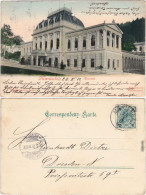 Marienbad Mariánské Lázně Kursaal - Künstlerkarte Handkoloriert 1902  - Tchéquie