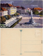 Cartoline Bozen Bolzano Piazza Walter - Bei Nacht 1926  - Autres & Non Classés
