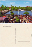 Ansichtskarte Hannover Maschsee - Segelbot Und Belebte Terrasse 1970 - Hannover