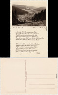 Ansichtskarte Manebach-Ilmenau Blick Vom Heidenberg - Mit Goethegedicht 1932  - Ilmenau