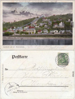 Loschwitz-Dresden Loschwitz Mit Schwebebahn - Künstlerkarte 1906  - Dresden