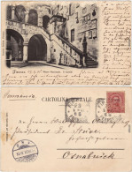 Cartoline Florenz Firenze Museo Nazionale. Il Cortile 1901  - Autres & Non Classés