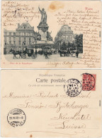 CPA Paris Place De La Republique - Pferdekutschen 1902  - Autres & Non Classés