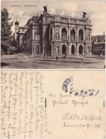 Ansichtskarte Augsburg Stadttheater 1917  - Augsburg