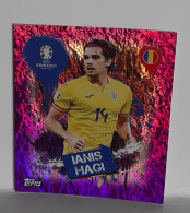 Figurine Stickers TOPPS (no Panini) - EURO 2024 - IANIS HAGI - ROMANIA - ROM 3 - PARALLEL CARD- CHROME-VIOLET - Sonstige & Ohne Zuordnung