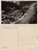 Ansichtskarte Bad Schandau Luftbild 1930  - Bad Schandau