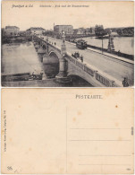 Frankfurt (Oder) Oderbrücke - Blick Nach Der Crossenerstrasse 1918  - Frankfurt A. D. Oder
