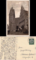 Hannover Straßenpartie, Auto An Der Marktkirche  Foto Ansichtskarte 1938 - Hannover