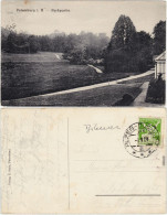 Postcard Petersburg Böhmen Petrohrad Parkpartie 1924  - Tchéquie